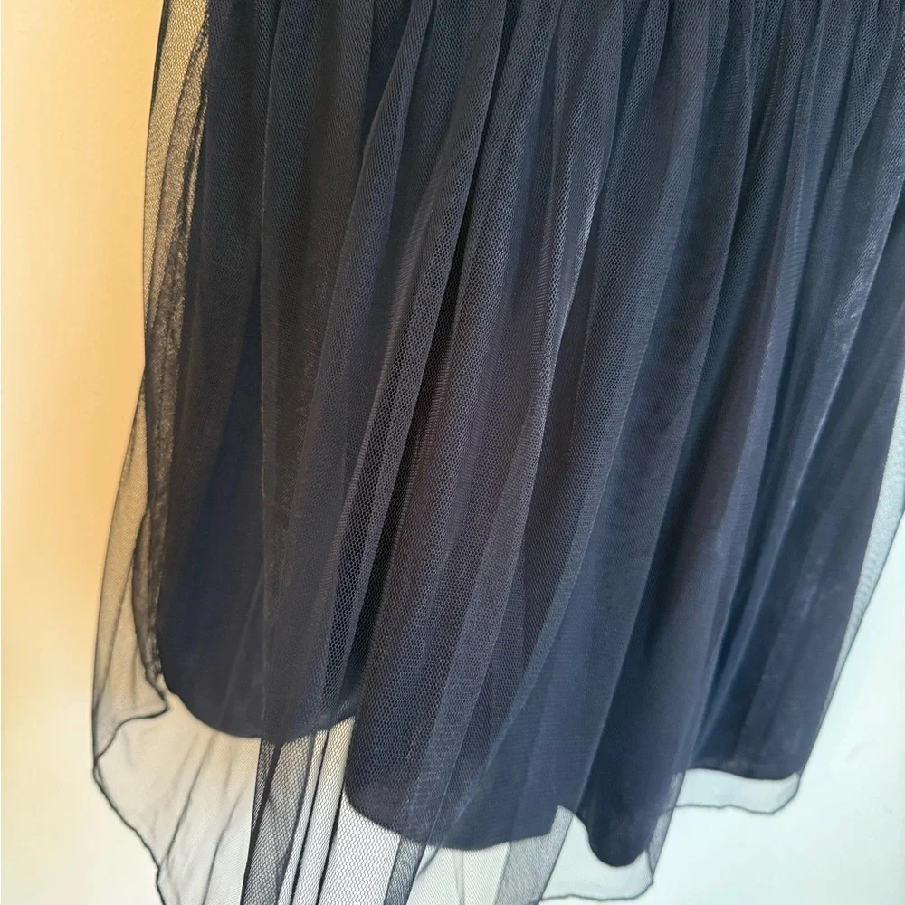 Speechless White Lace and Black Tulle Kids Dress *NEW WITH TAGS*